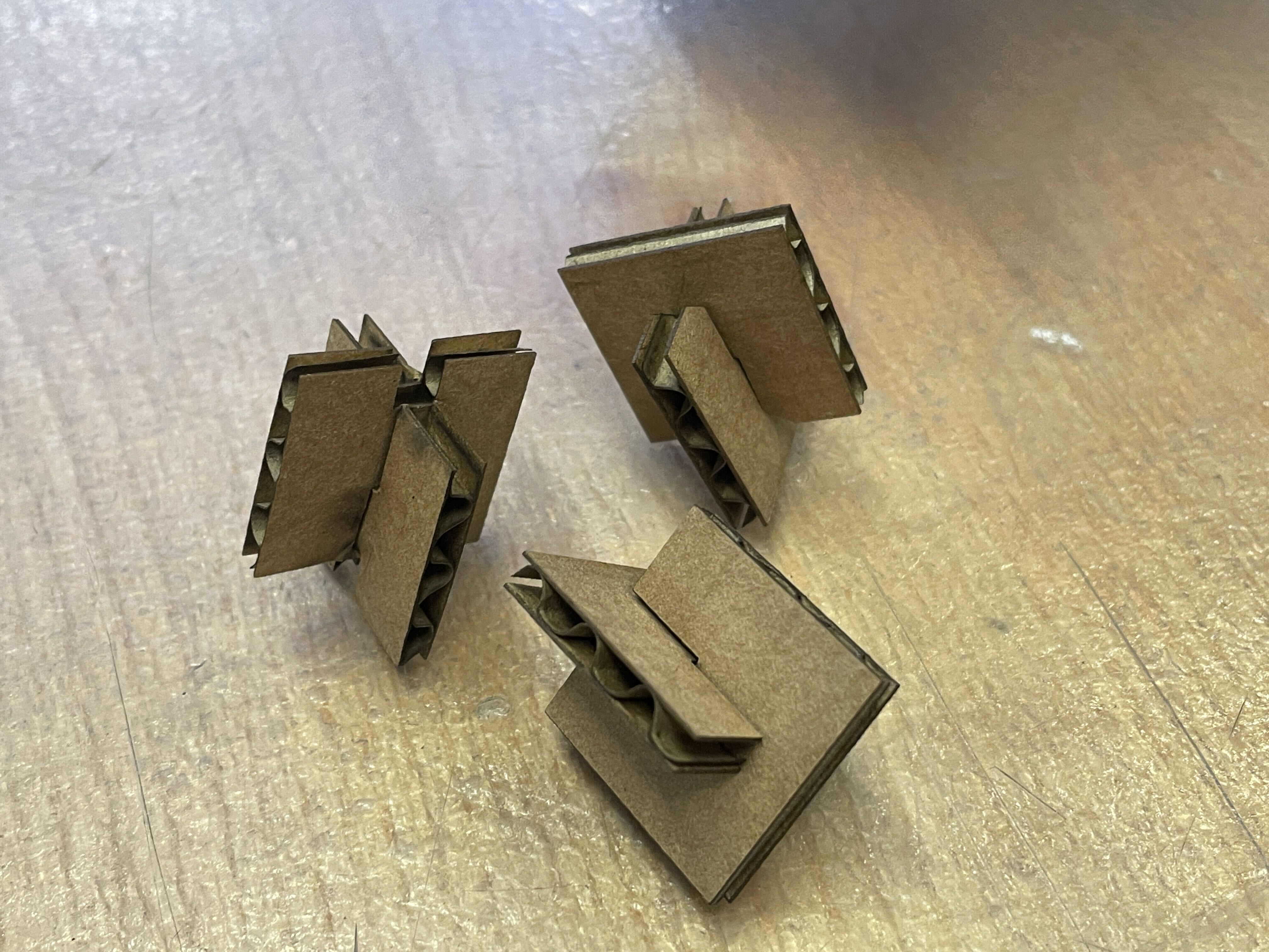 Figure 5: First iteration of joints (overlapping edges).