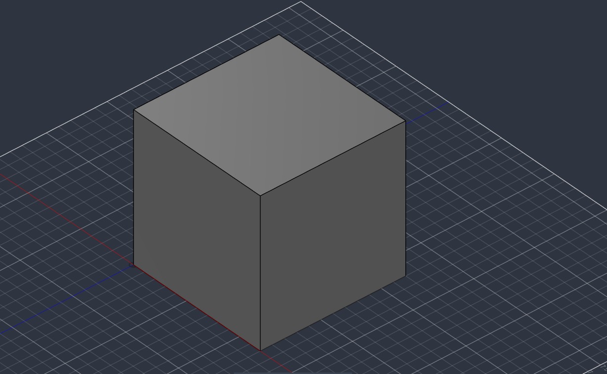 Plain cube in Fusion 360