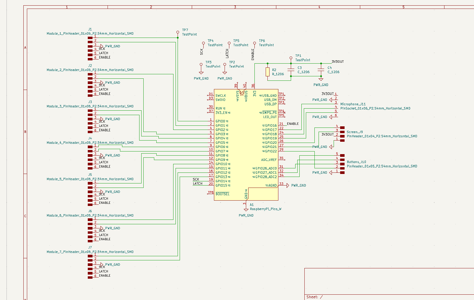 Fully wired schematic