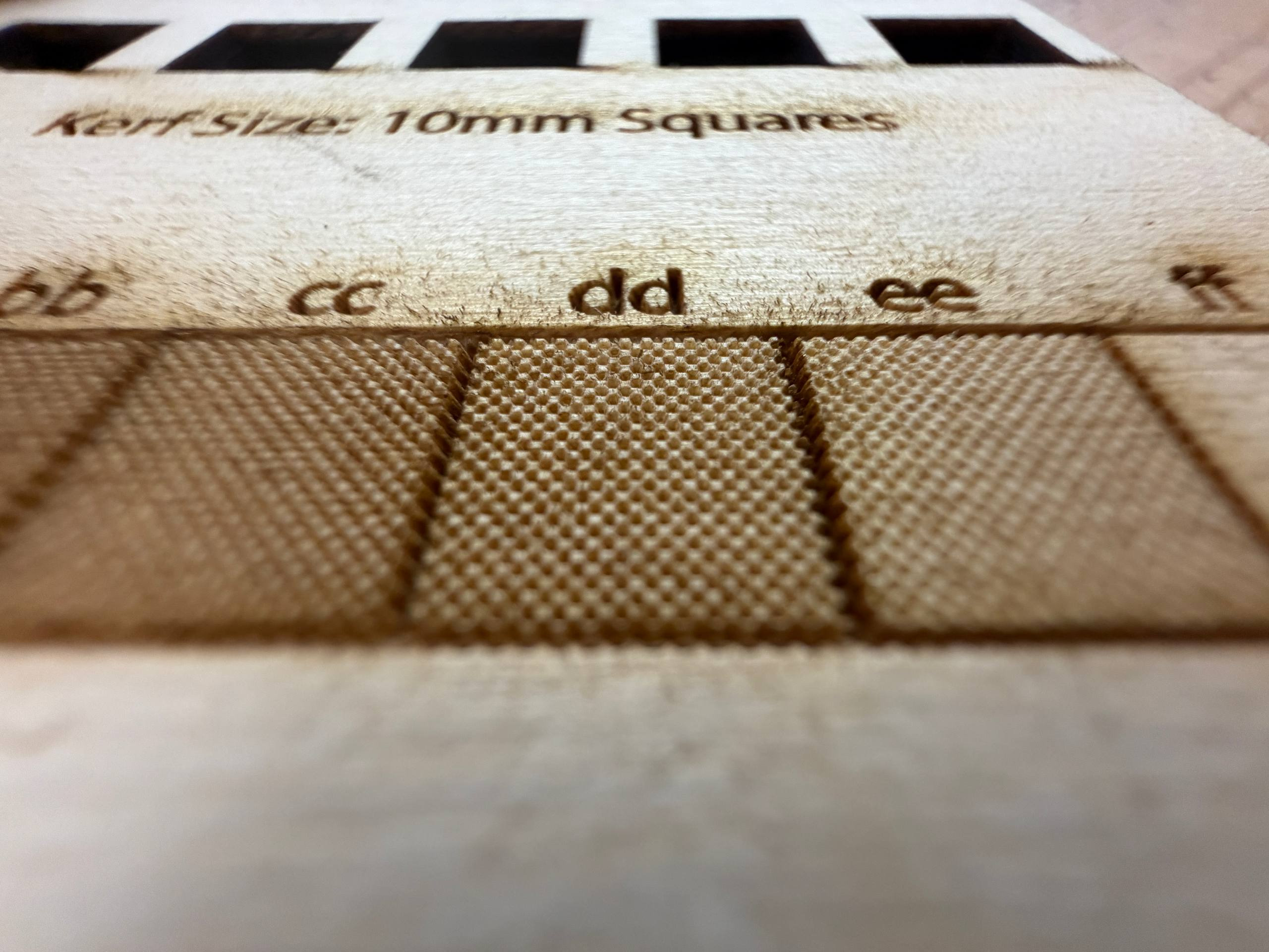 At low DPI (<300 DPI), the laser pulses are clearly visible