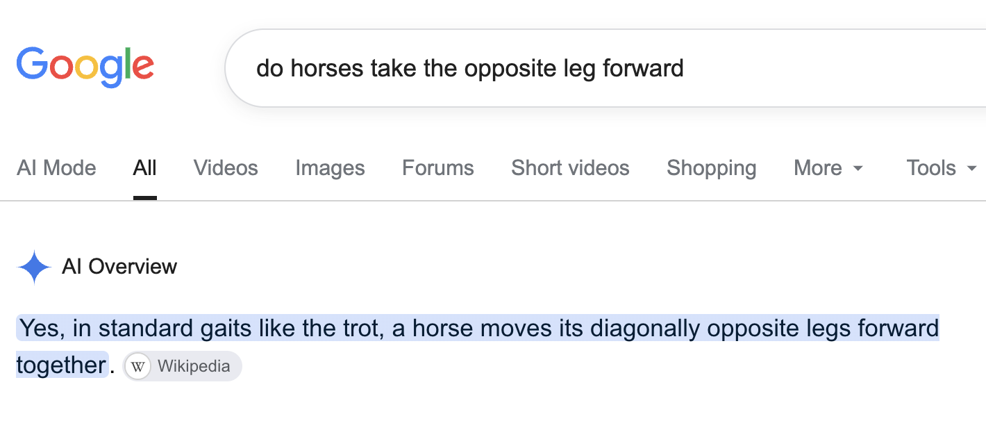 Reference on quadruped gaits
