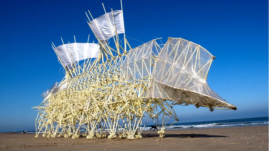Theo Jansen's Strandbeest leg linkage