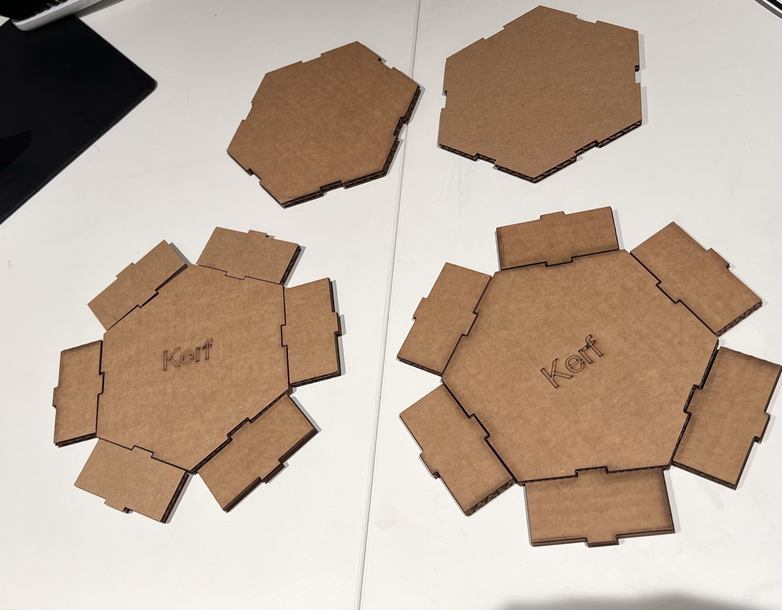 Box cutting worked but thickness not enogh for assembly