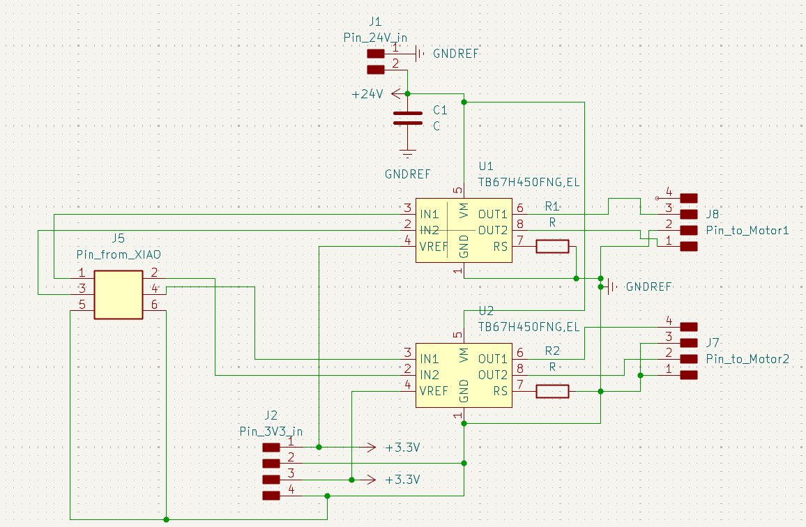 Motor Driver Scheme