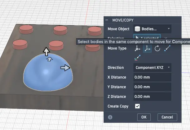 Moving and scaling spheres