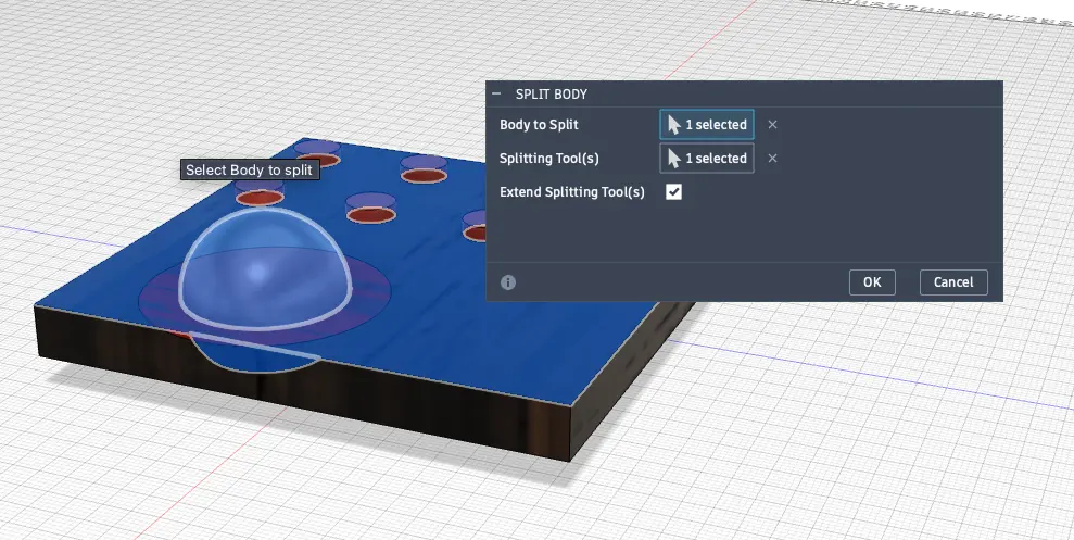Splitting a sphere