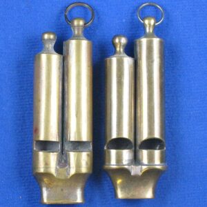 Double-barrelled whistle