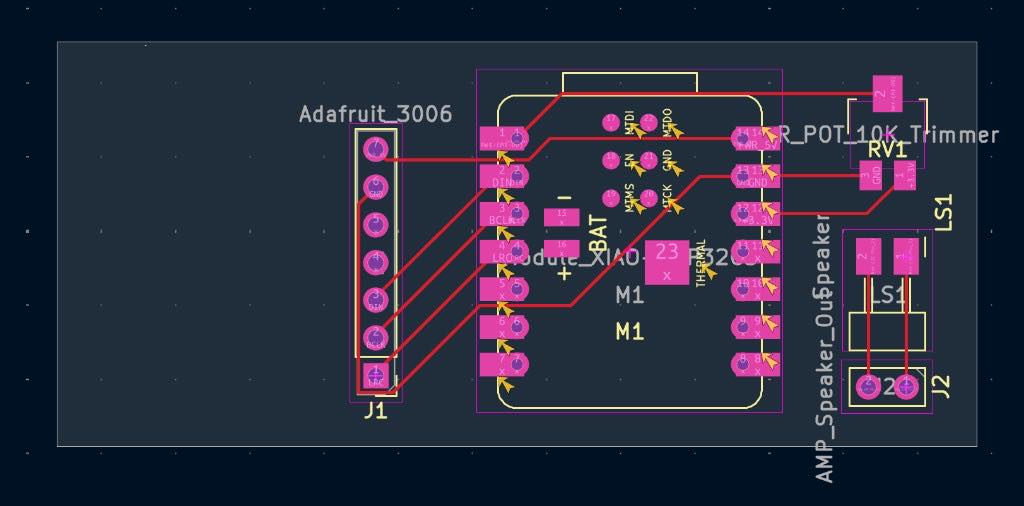 Schematic with an Electrical Rules Checker window listing 2 warnings