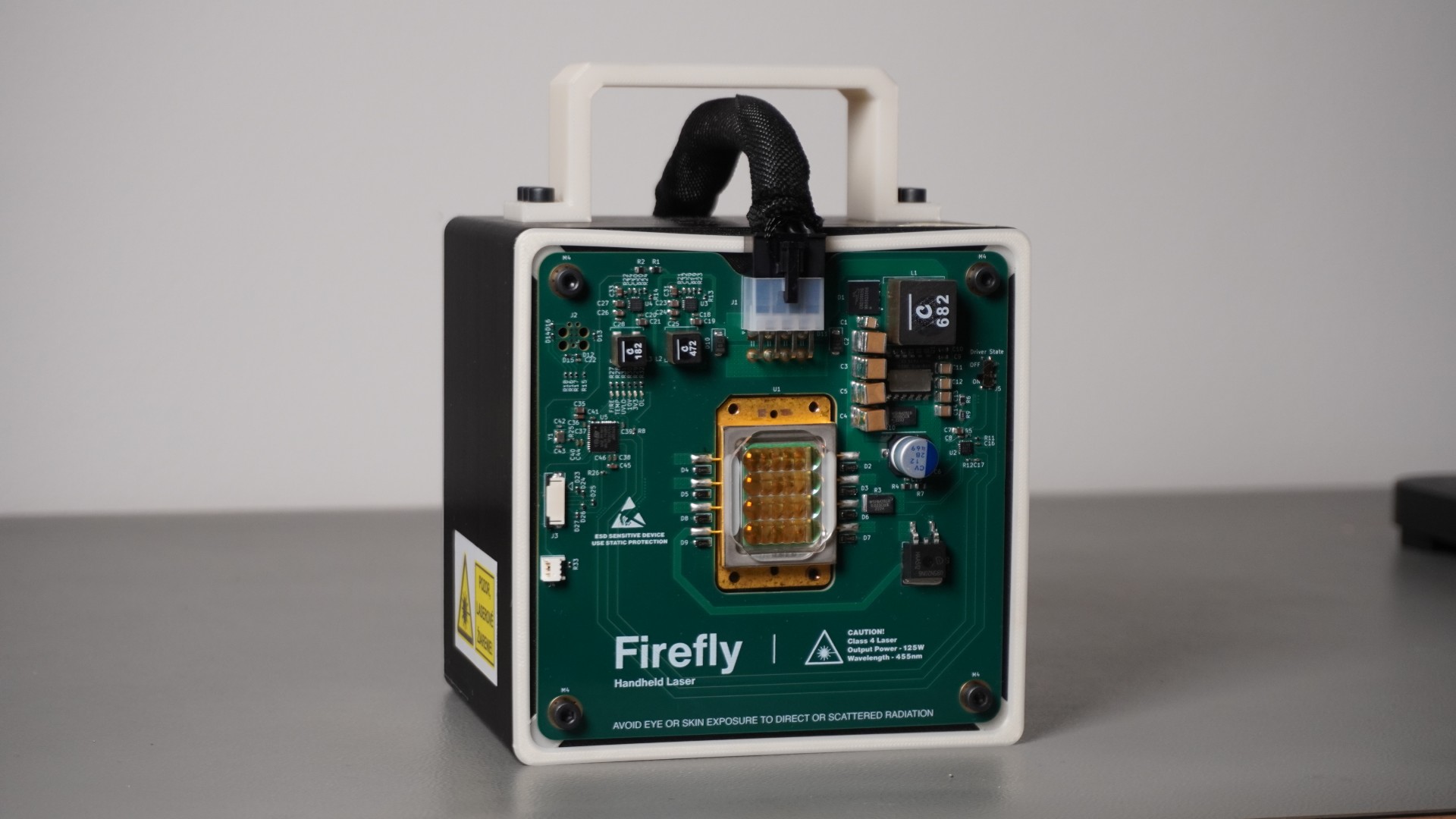 Final 125W laser assembly