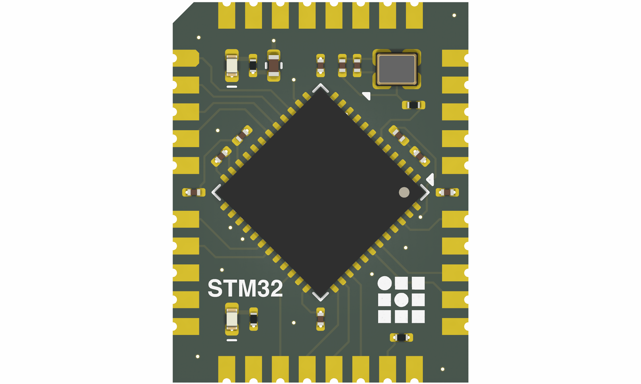 Finished design of the XiaoBeGon board.