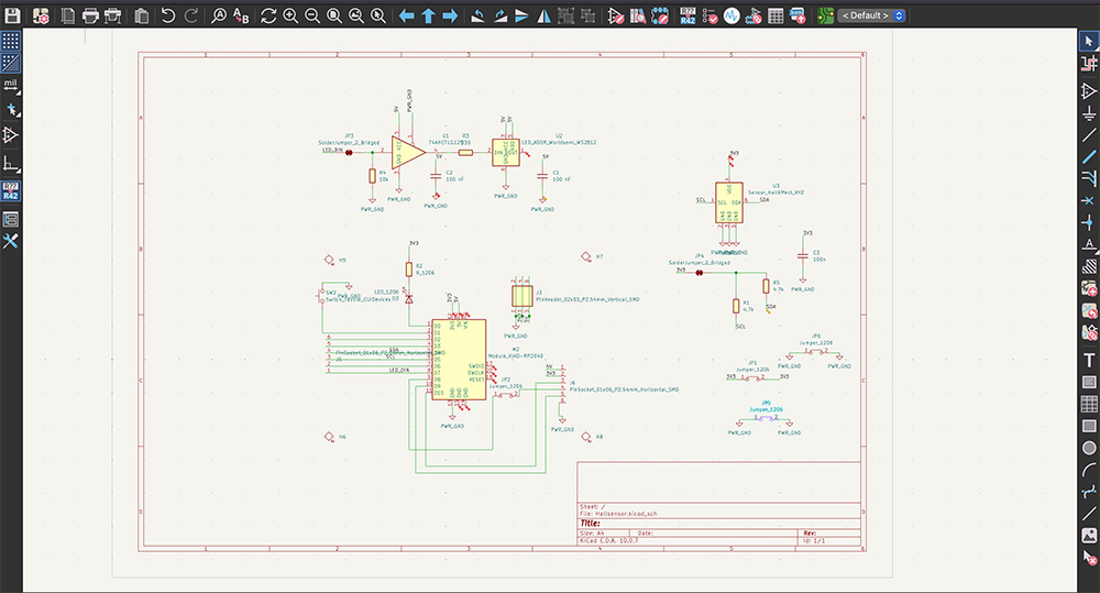 The final schematic.