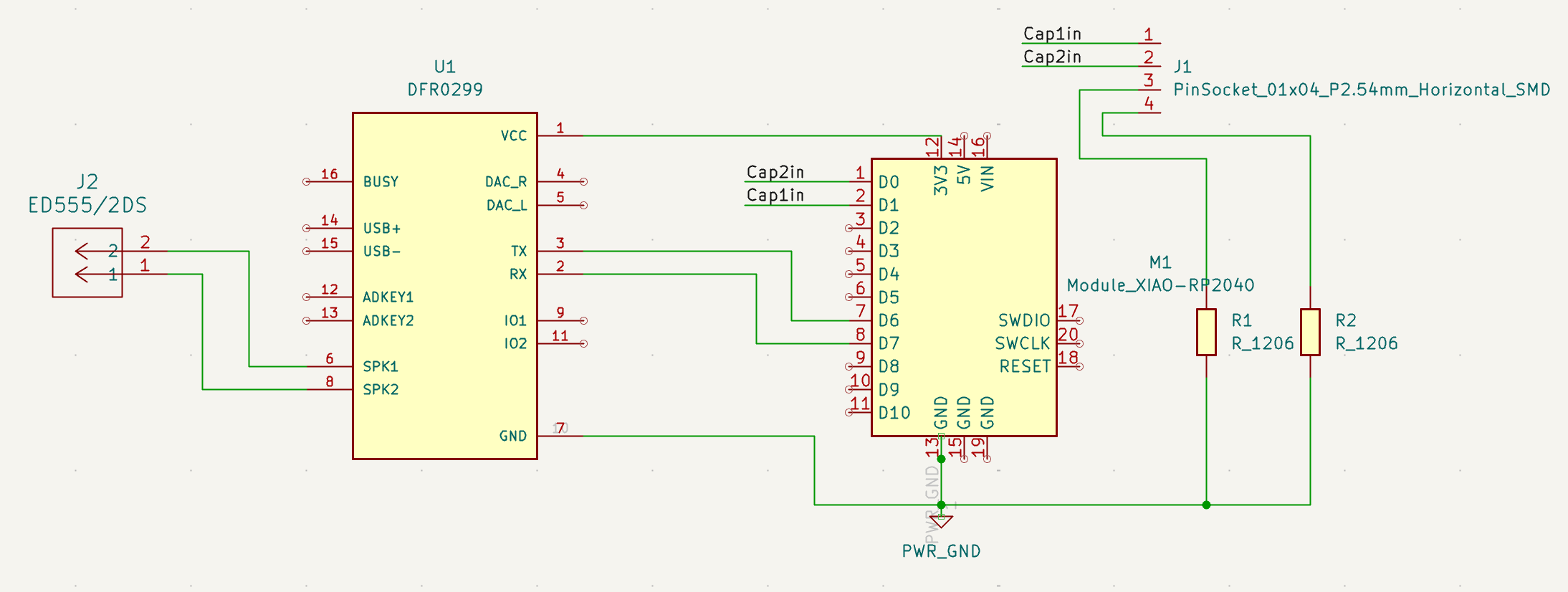 Circuit schematic.