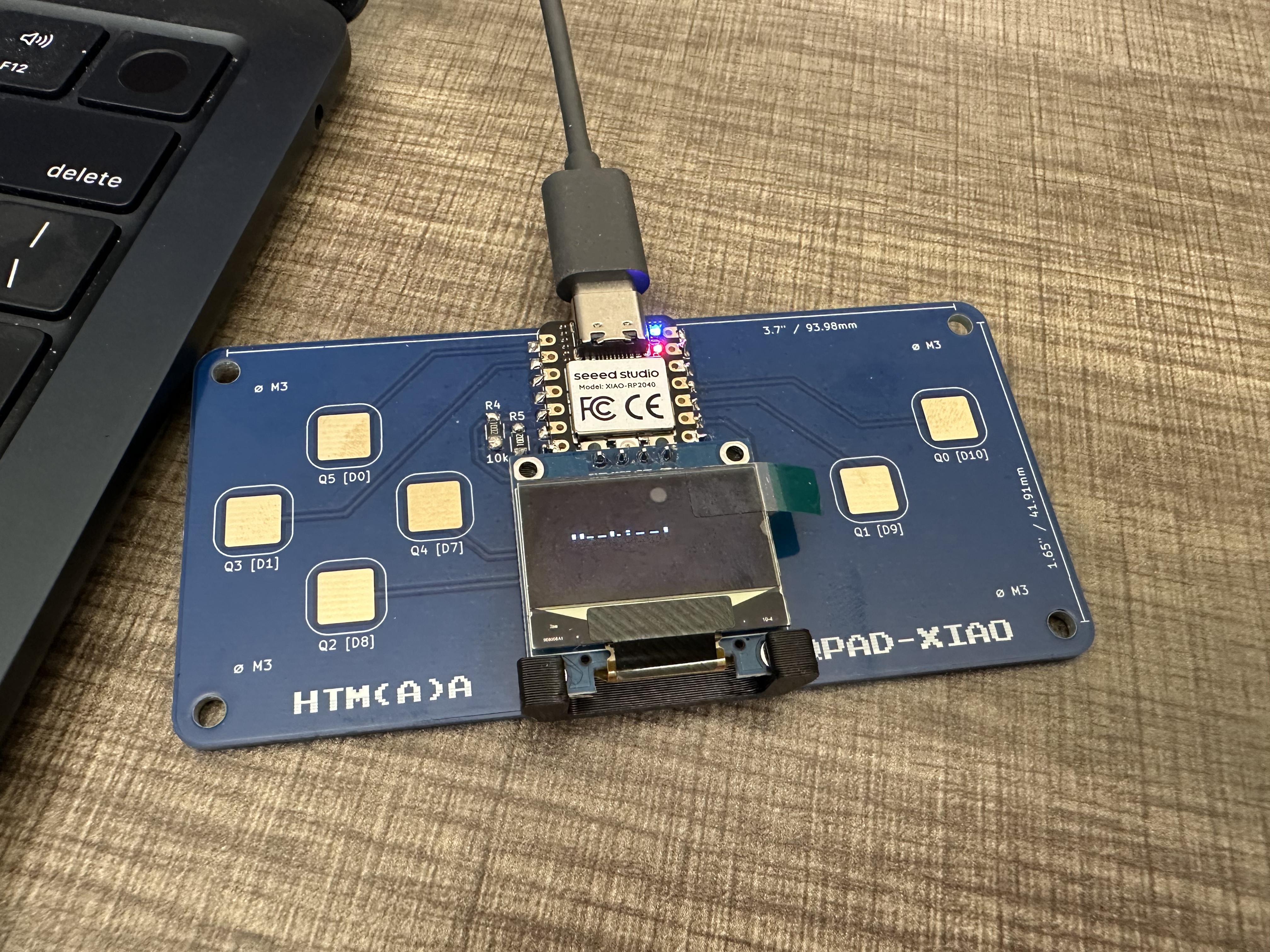 Entired QPad soldered and verified
