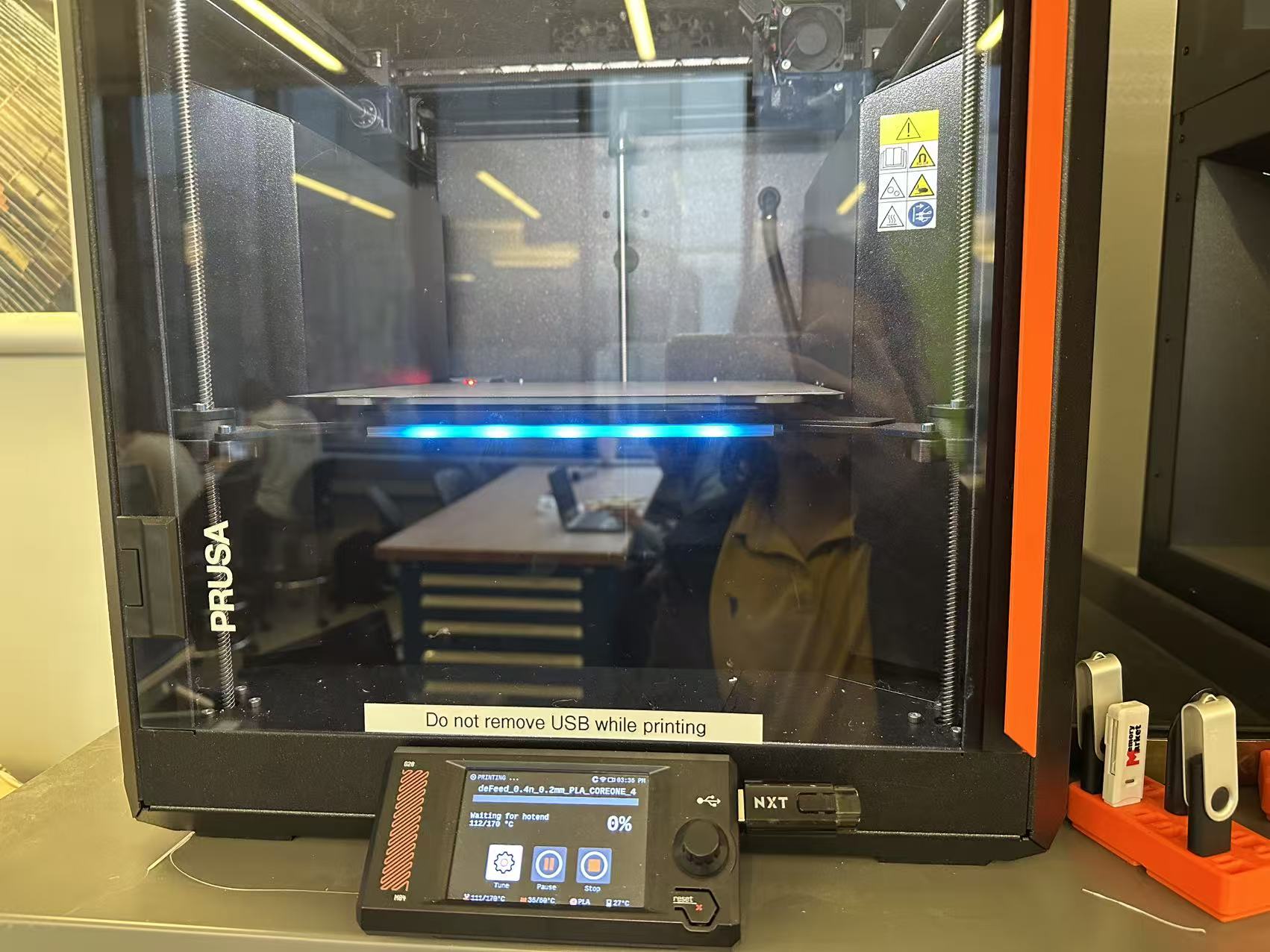 Slider in printing