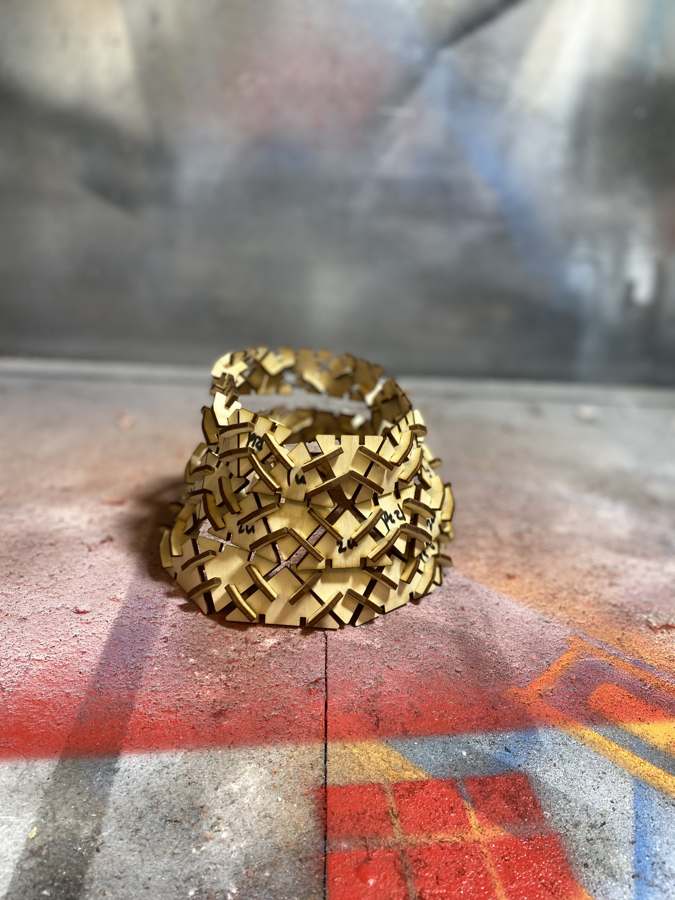 Two rings assembled