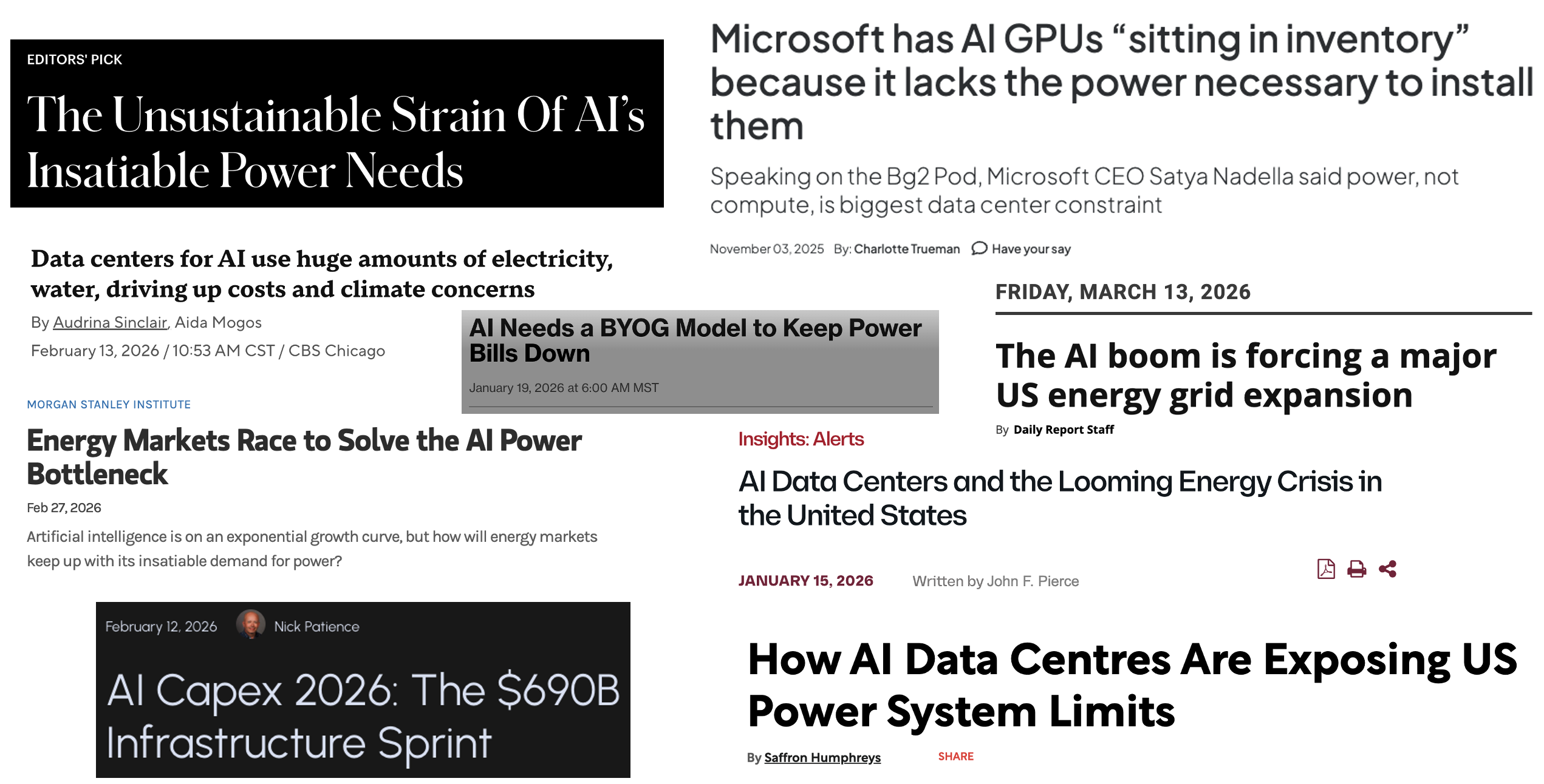 power wall headlines